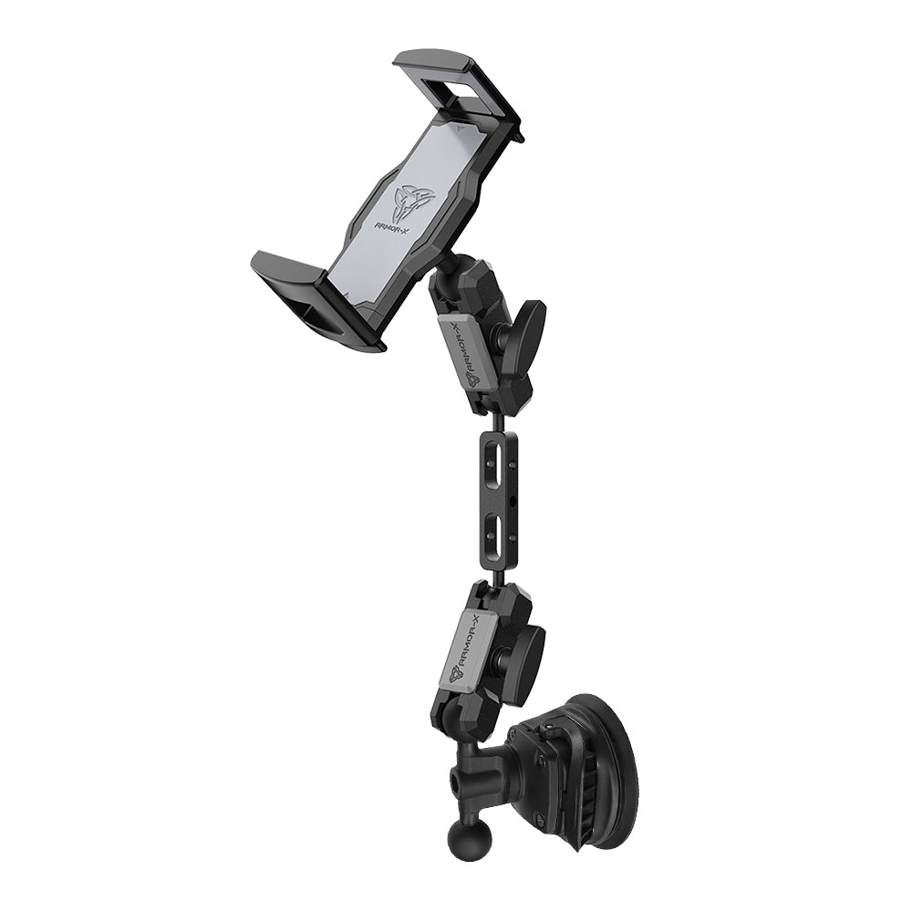 P47UT | Dual Ball Strong Suction Cup Universal Mount | Design for Tablet