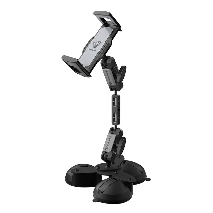 P53UT | Glass Triple Suction Cup Universal Mount | Design for Tablet