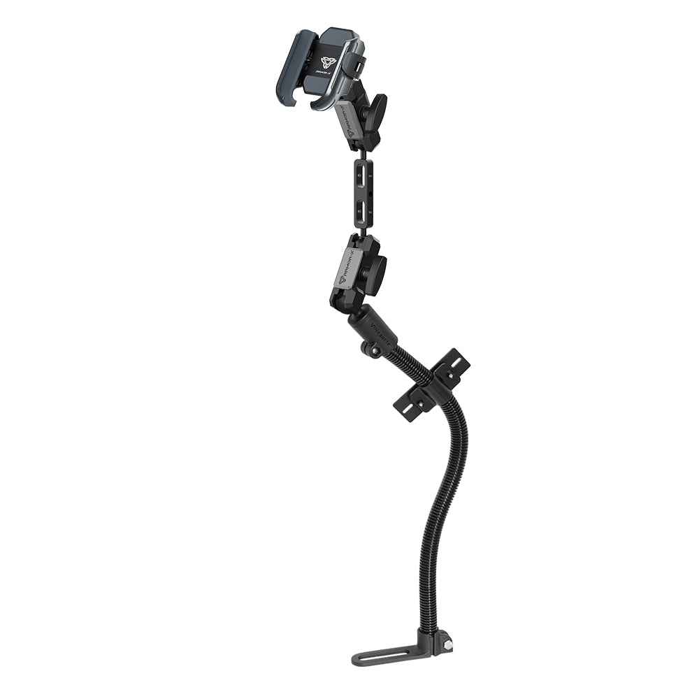 P57UP | Adjustable Gooseneck Universal No-Drill Vehicle Mount | Design for Phone
