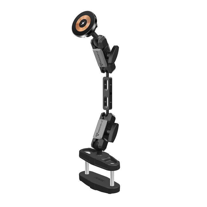 P63MS03 | Forklift Pedestal Pillar Mount (SMALL) | MagSafe / Pixelsnap 15W Fast Charger | ONE-LOCK for iPhone & Smartphone
