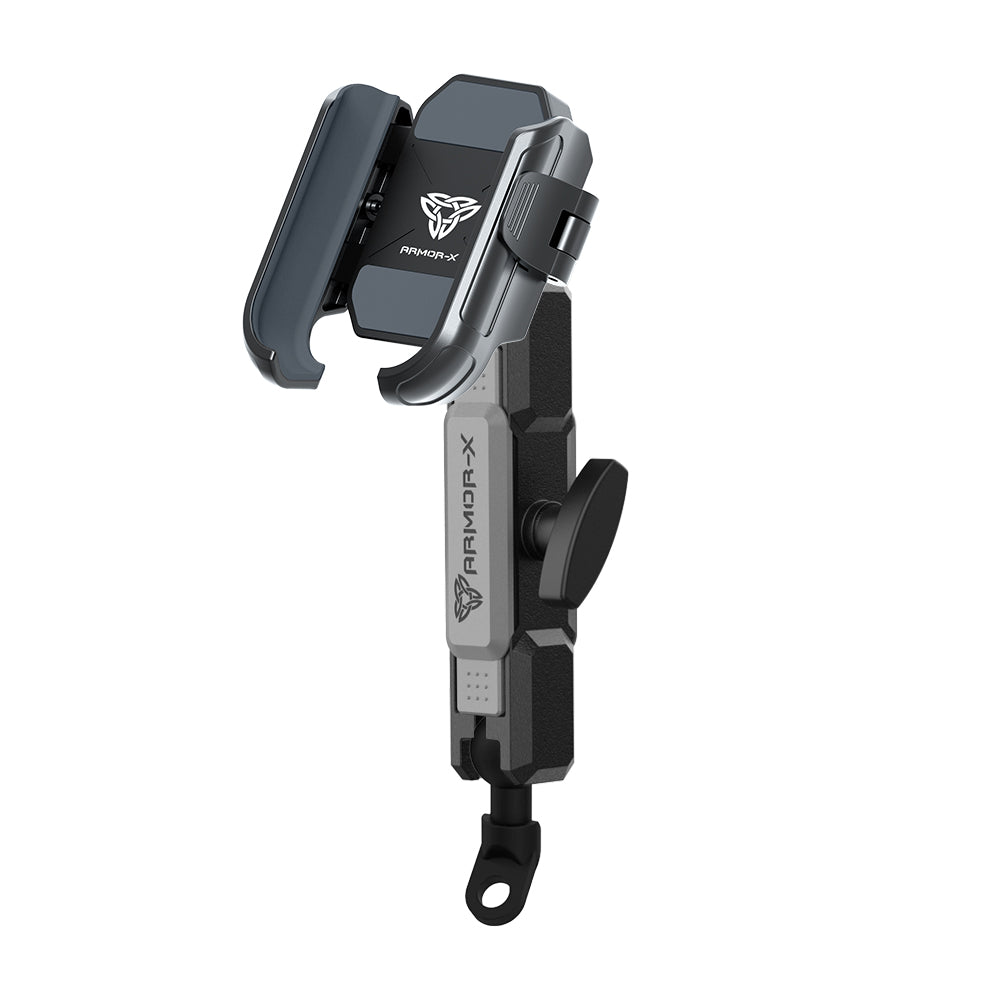 P19UP | Motorcycle Mirror Universal Mount | Design for Phone