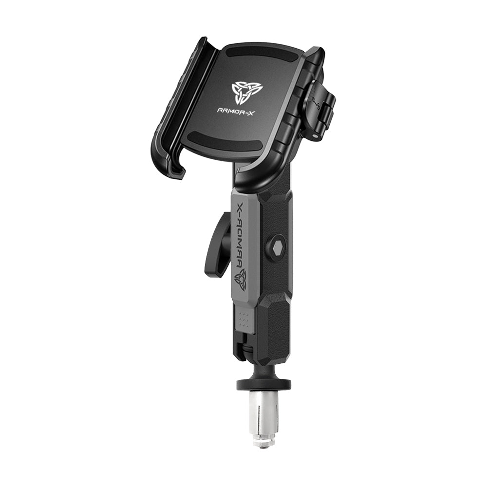 P30UP | Motorcycle Bike Universal Mount with Fork Stem Base | Design for Phone