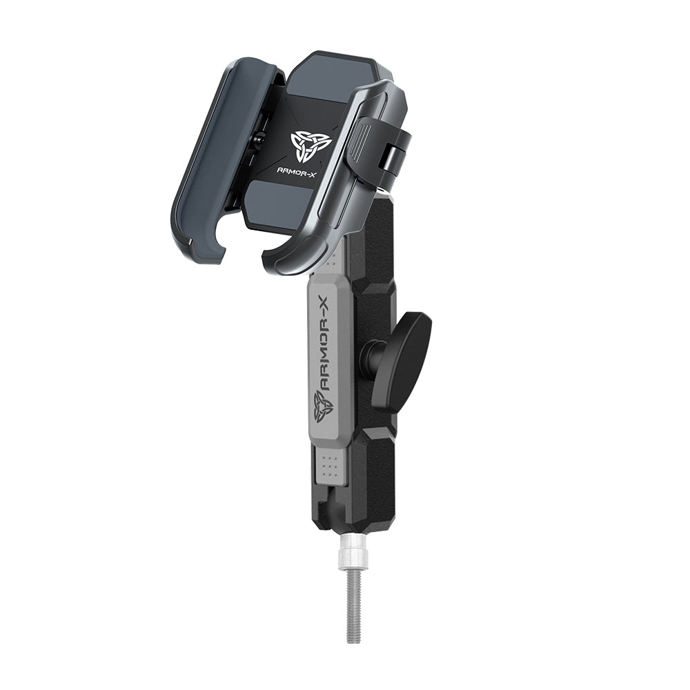 P33UP | M8 Screws Motorcycle Handlebar Universal Mount | Design for Phone