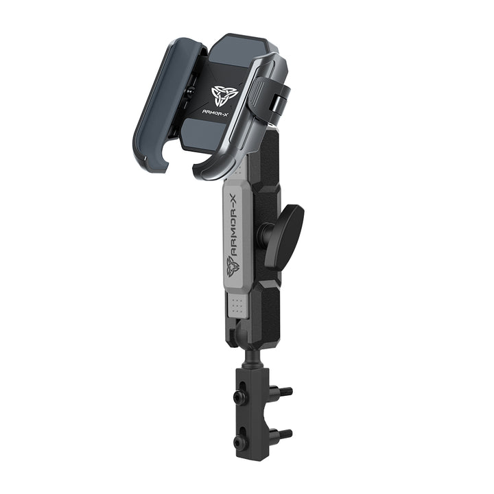 P34UP | Motorcycle Brake / Clutch / Perch Universal Mount | Design for Phone