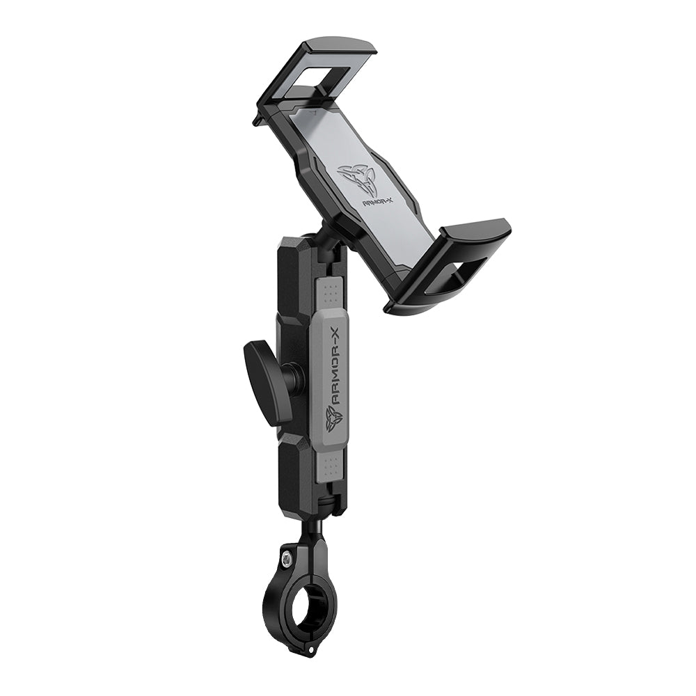 P37UT | Motorcycle Handlebar Universal Mount | ⌀22-32mm | Design for Tablet