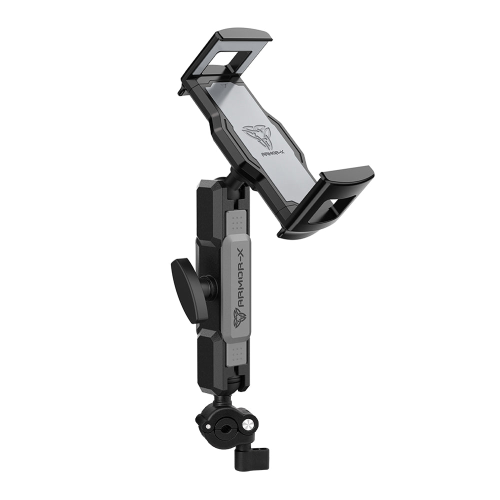 P39UT | Motorcycle Mirror Tube Universal Mount | Design for Tablet