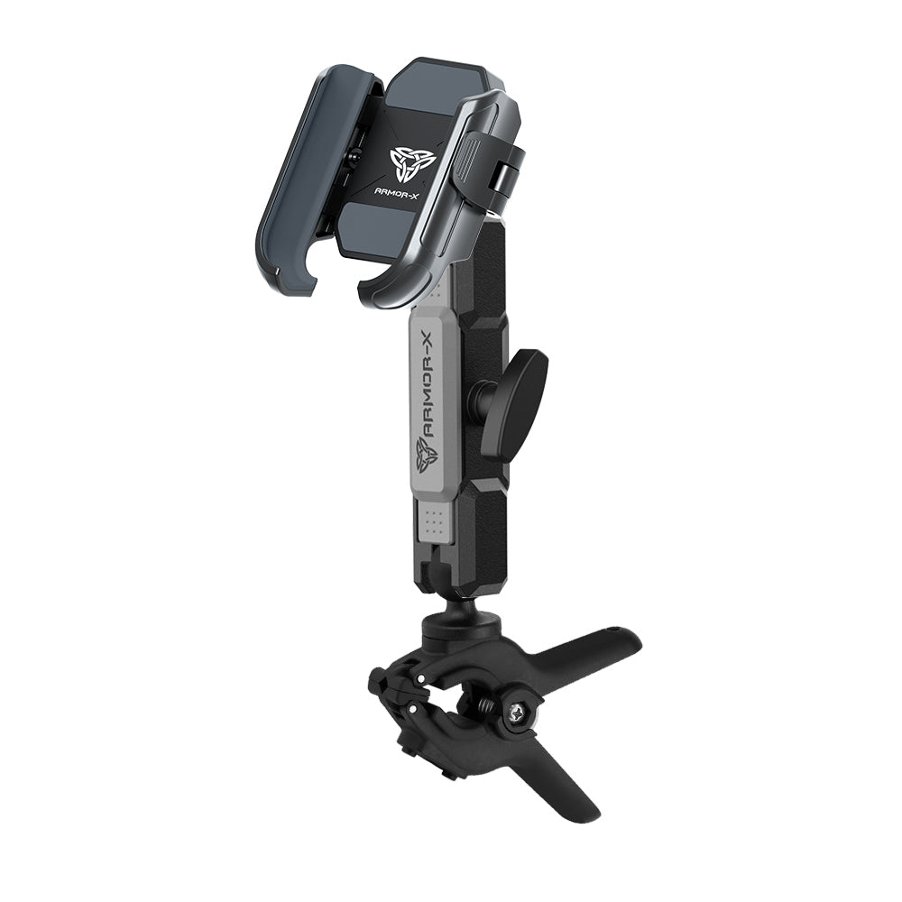P48UP | Tough Spring Clamp Mount Universal Mount | Design for Phone