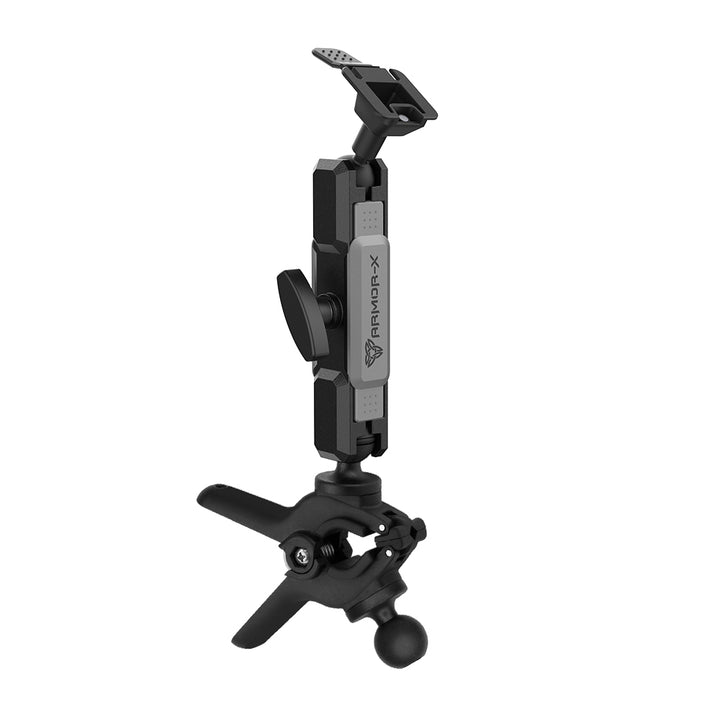 P49T | Dual Ball Tough Spring Clamp Mount | ONE-LOCK for Tablet