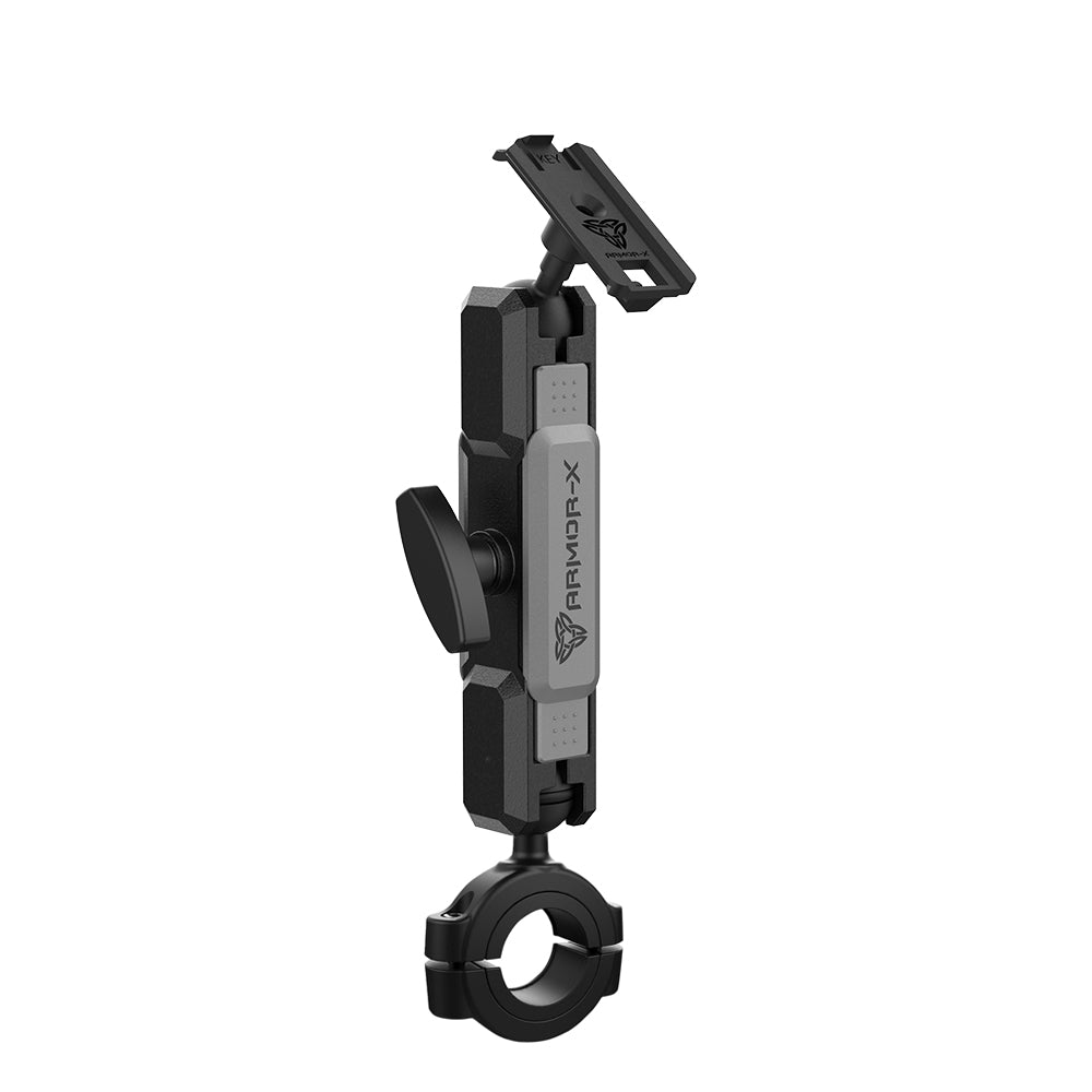 P54K | Heavy-Duty Rail Bar Mount * LARGE | ⌀28-38mm | ONE-LOCK for Phone