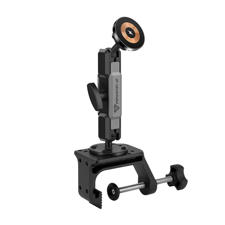 P58MS03 | Heavy-Duty G-Clamp PixelSnap 15W Fast Charger Mount | ONE-LOCK for Google Pixel Smartphone