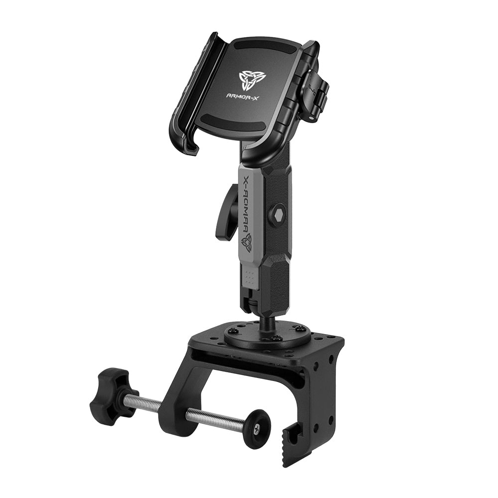 P58UP | Heavy-Duty G-Clamp Universal Mount | Design for Phone