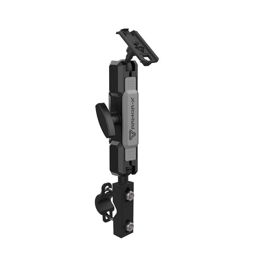 P8K | Heavy-Duty U-Bolt Bar Mount | ⌀12-35mm | ONE-LOCK for Phone