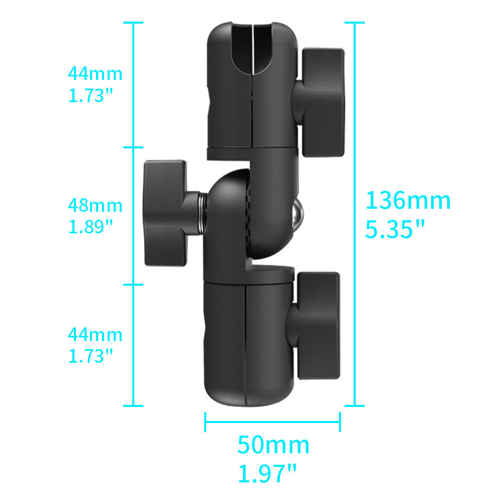 XMA-DSA3 |  Double Socket Swivel & Ratchet Arm