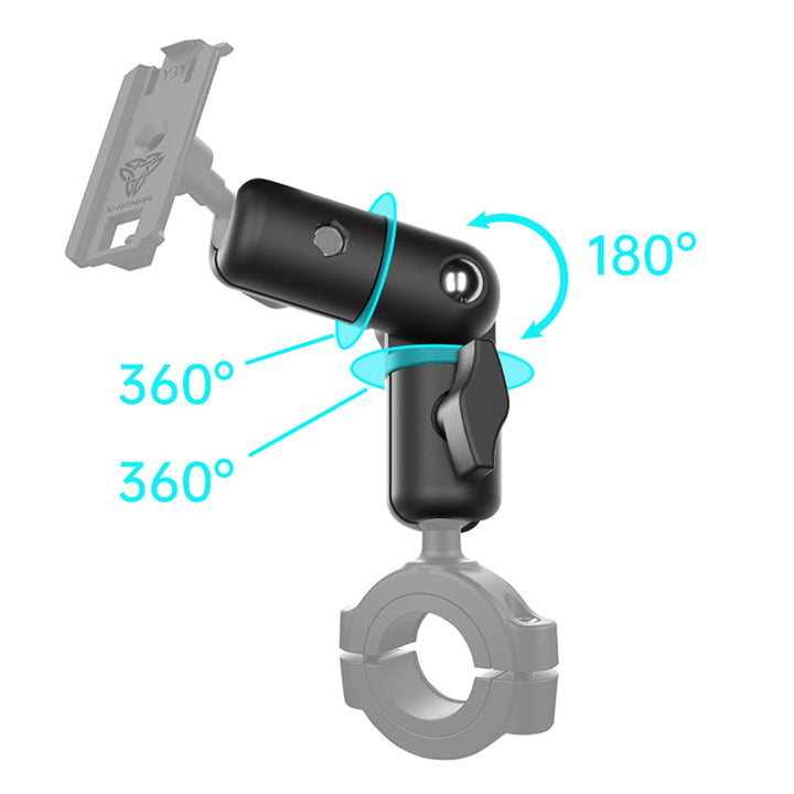 XMA-DSA3 |  Double Socket Swivel & Ratchet Arm