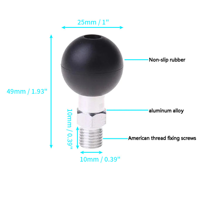 ARMOR-X M10 Male Thread Mount Base