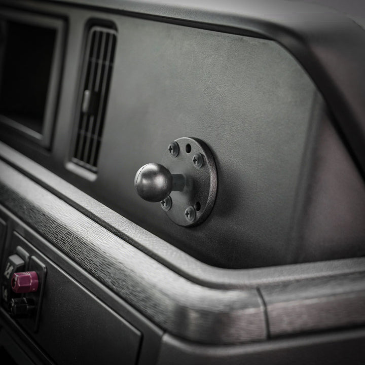 P66UP |  Drill-Down Dashboard Universal Mount with Backing Plate | Design for Phone