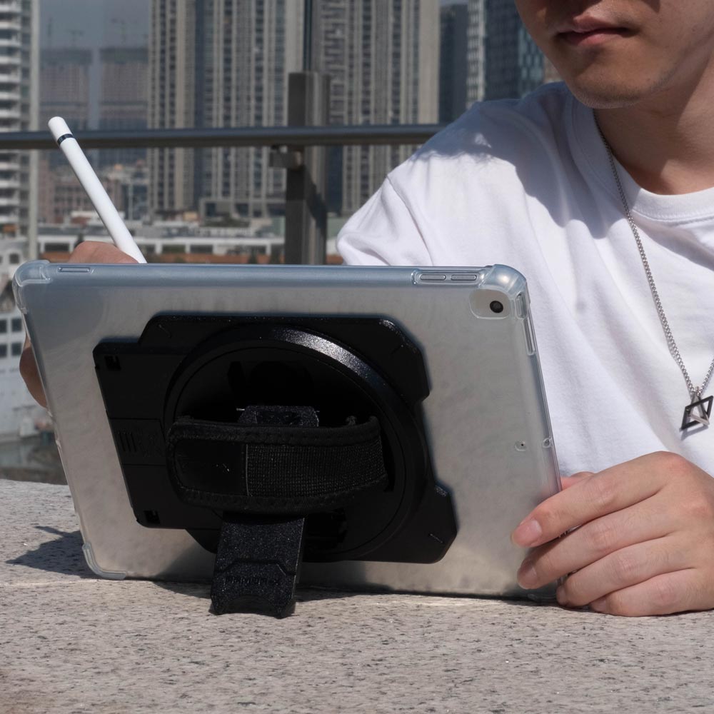 ARMOR-X VIVO Pad case With the rotating kickstand, you could get the watching angle and typing angle as you want.