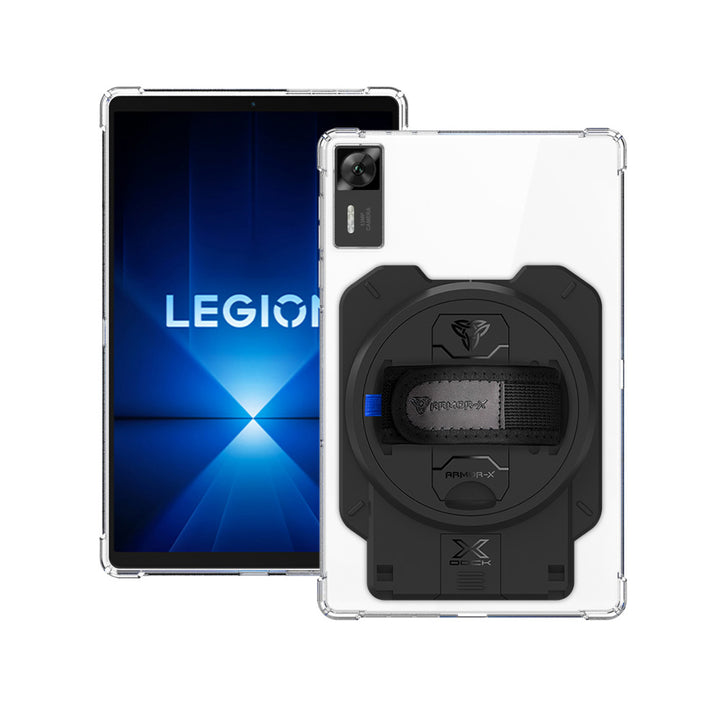 ARMOR-X Lenovo Legion Tab Gen 4 TB322 4 corner protection case with X-DOCK modular eco-system.