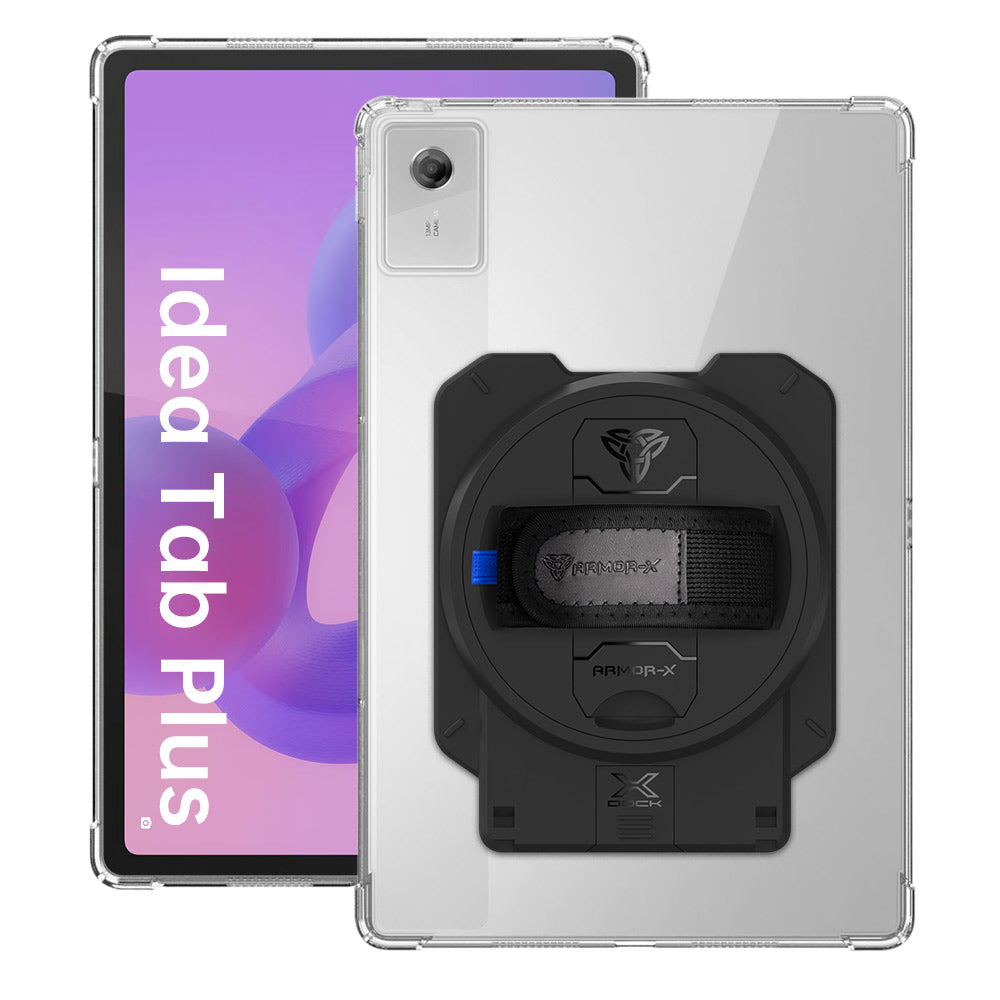 ARMOR-X Lenovo Tab K12 TB361 / Lenovo Idea Tab Plus ( 12.1" TB361 ) 4 corner protection case with X-DOCK modular eco-system.