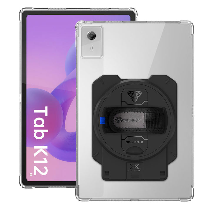 ARMOR-X Lenovo Tab K12 TB361 / Lenovo Idea Tab Plus ( 12.1" TB361 ) 4 corner protection case with X-DOCK modular eco-system.