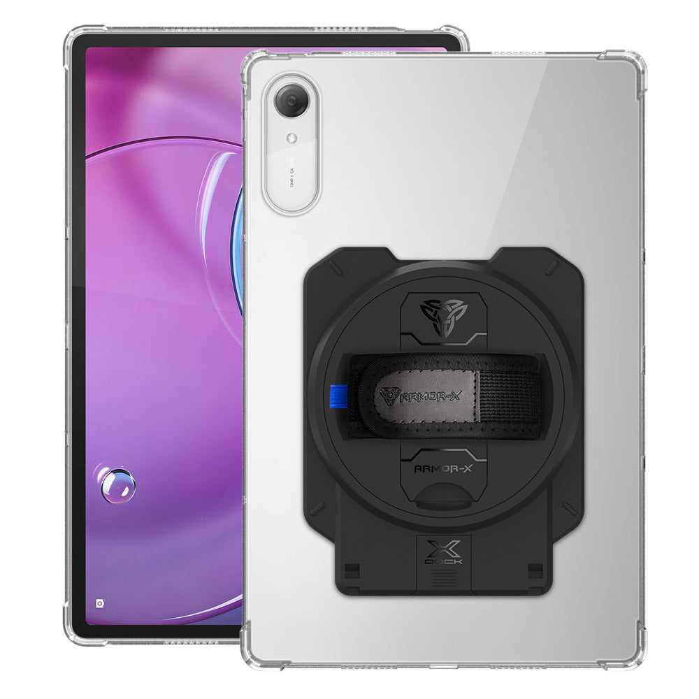 ARMOR-X Lenovo Idea Tab Pro (Gen 2) TB390 4 corner protection case with X-DOCK modular eco-system.