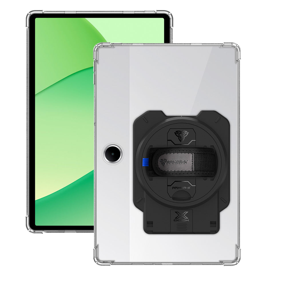 ARMOR-X OPPO Pad SE (OPD2419) 4 corner protection case with X-DOCK modular eco-system.
