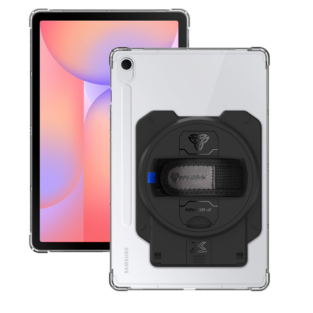 ARMOR-X Samsung Galaxy Tab S10 FE SM-X520 X526 X528 / S10 Lite SM-X400 X406 4 corner protection case with X-DOCK modular eco-system.