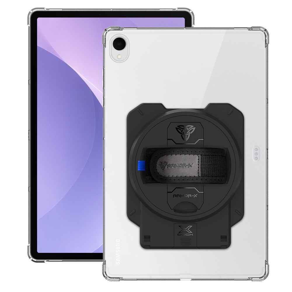 ARMOR-X Samsung Galaxy Tab S12+ S12 Plus SM-X840 / X846 4 corner protection case with X-DOCK modular eco-system.