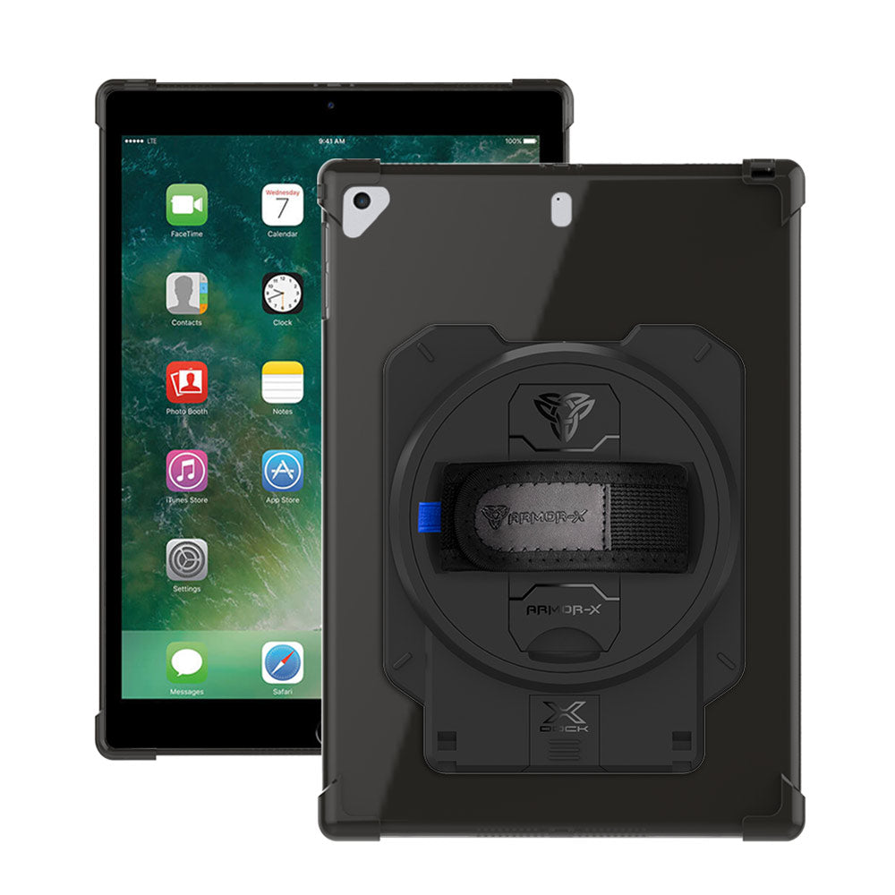 ARMOR-X iPad 9.7 ( 5th / 6th Gen. ) 2017 / 2018 4 corner protection case with X-DOCK modular eco-system.