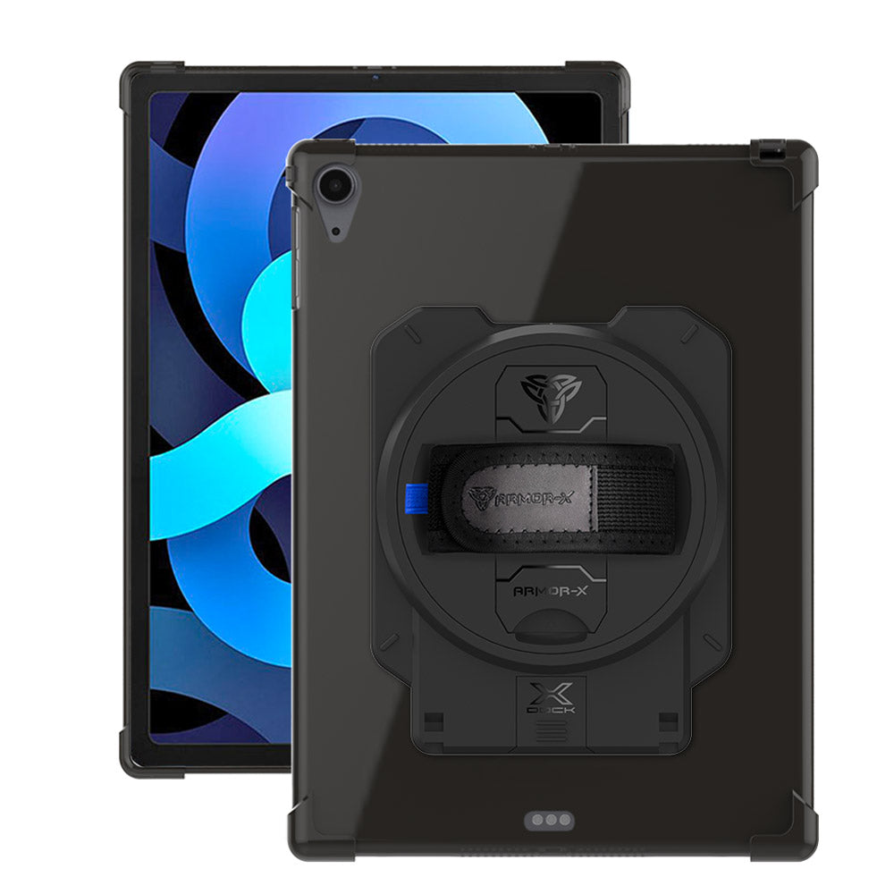 ARMOR-X iPad Air 4 2020 / Air 5 2022 4 corner protection case with X-DOCK modular eco-system.