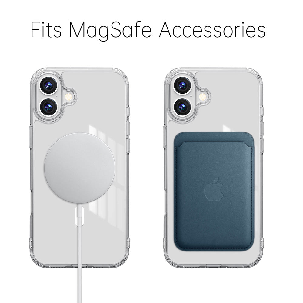 ZMN-IPH-16 | iPhone 16 | Clear Protective Case with MagSafe & Camera Control Button