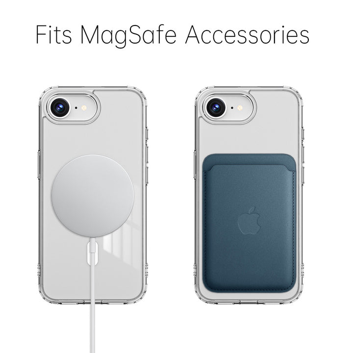 ZMN-IPH-16E | iPhone 17e / 16e | Clear Protective Case with MagSafe