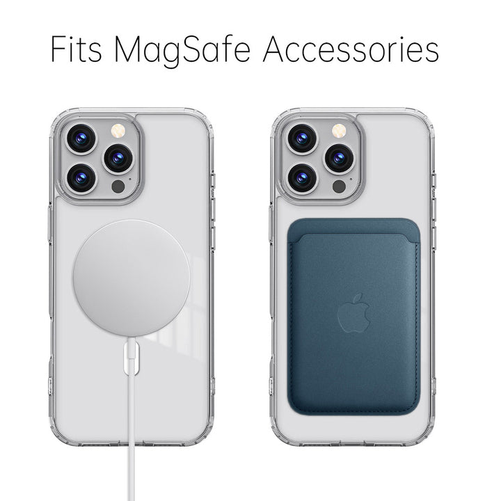 ZMN-IPH-16PMX | iPhone 16 Pro Max | Clear Protective Case with MagSafe & Camera Control Button