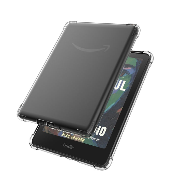 ARMOR-X Amazon Kindle Paperwhite 6 (12th generation) 2024 / Kindle Colorsoft Signature Edition (1st generation) 2024 7" 4 corner protection case. Raised edges lift the screen and camera lens off the surface to prevent damaging.