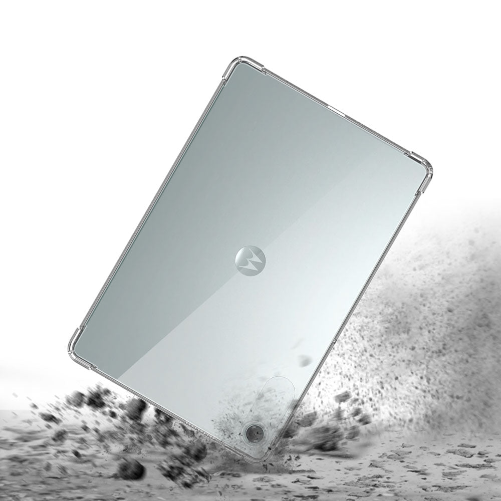 ARMOR-X Motorola Moto Pad 60 Lite 4 corner protection case. Excellent protection with TPU shock absorption housing.