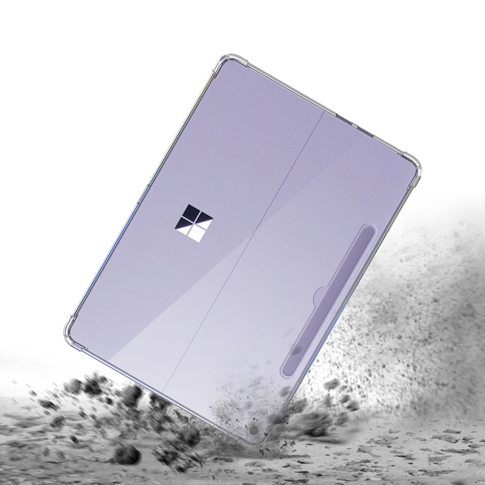 ARMOR-X Microsoft Surface Pro 12-inch Copilot+ PC 4 corner protection case. Excellent protection with TPU shock absorption housing.