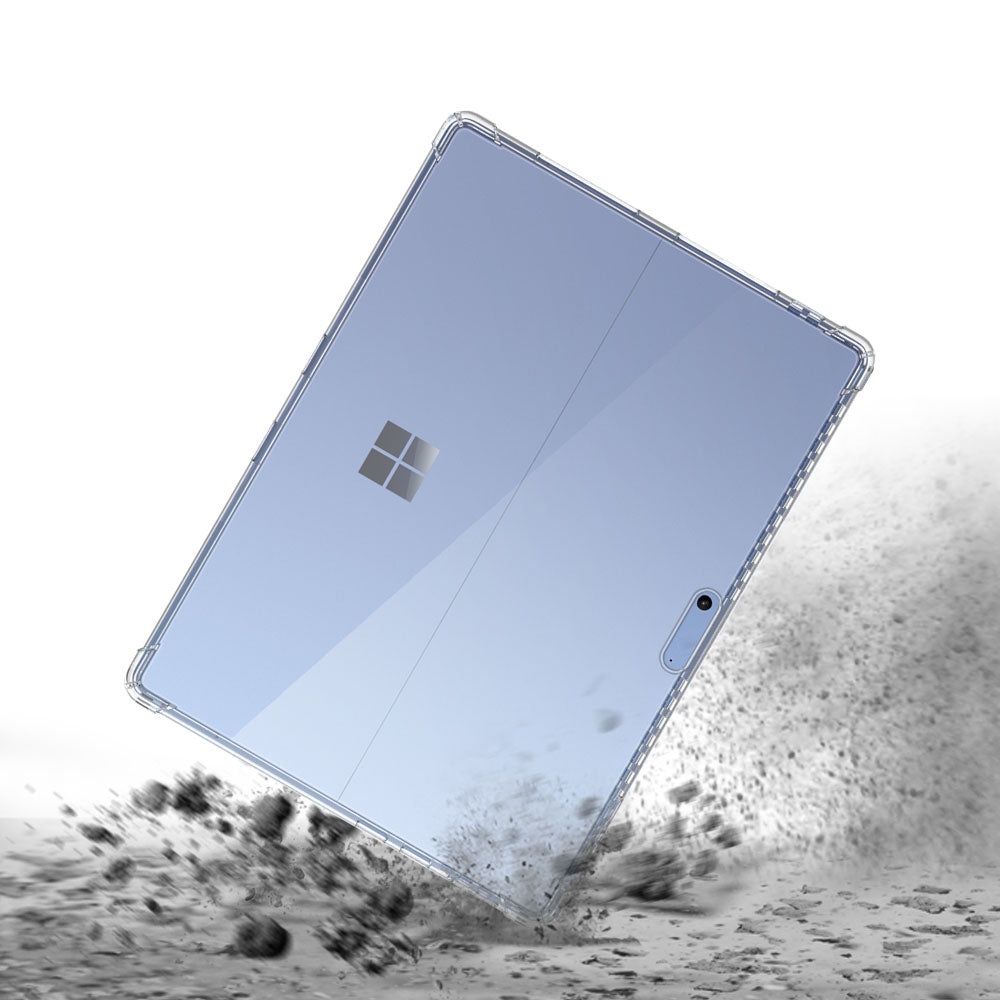 ARMOR-X Microsoft Surface Pro 13-inch Copilot+ PC 4 corner protection case. Excellent protection with TPU shock absorption housing.