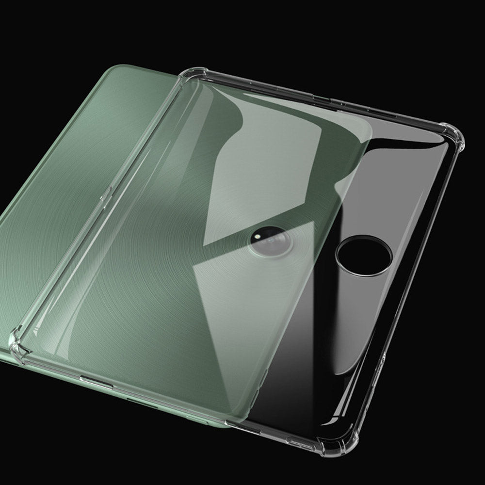 ARMOR-X OnePlus Pad Go protection case with raised edges lift the screen and camera lens off the surface to prevent damaging.
