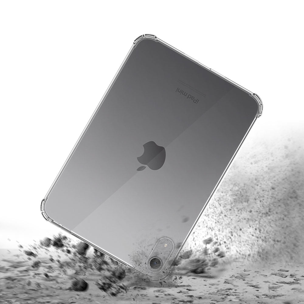 ZN-iPad-M8CL | iPad mini 8 | 4 corners reinforced impact protection gel case