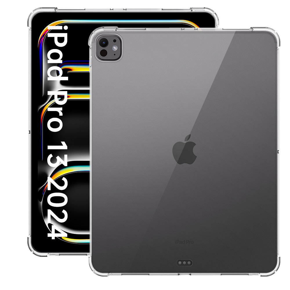 ARMOR-X Apple iPad Pro 13 2024 4 corner protection case. Excellent protection with TPU shock absorption housing.