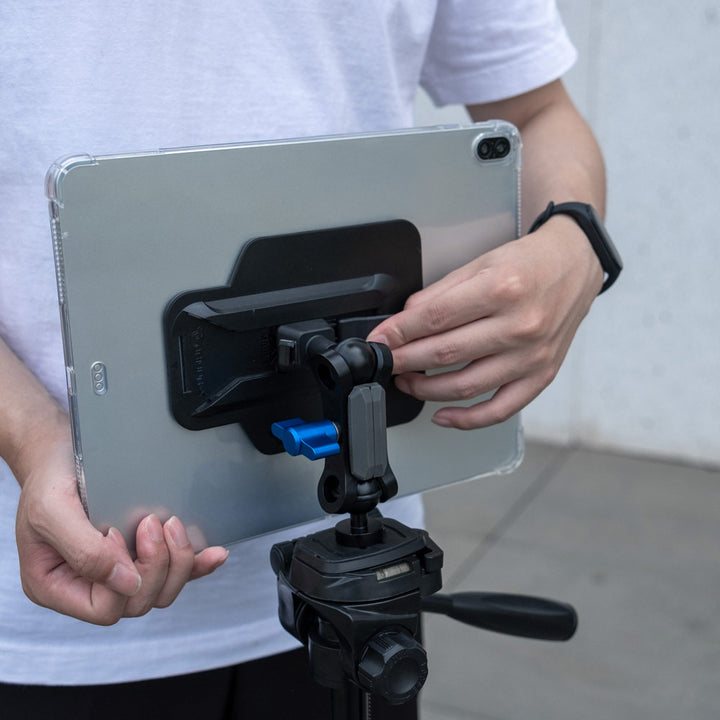 ARMOR-X iPad Air 12.9 2024 case with X-mount system to mount the tablet to the device you want.