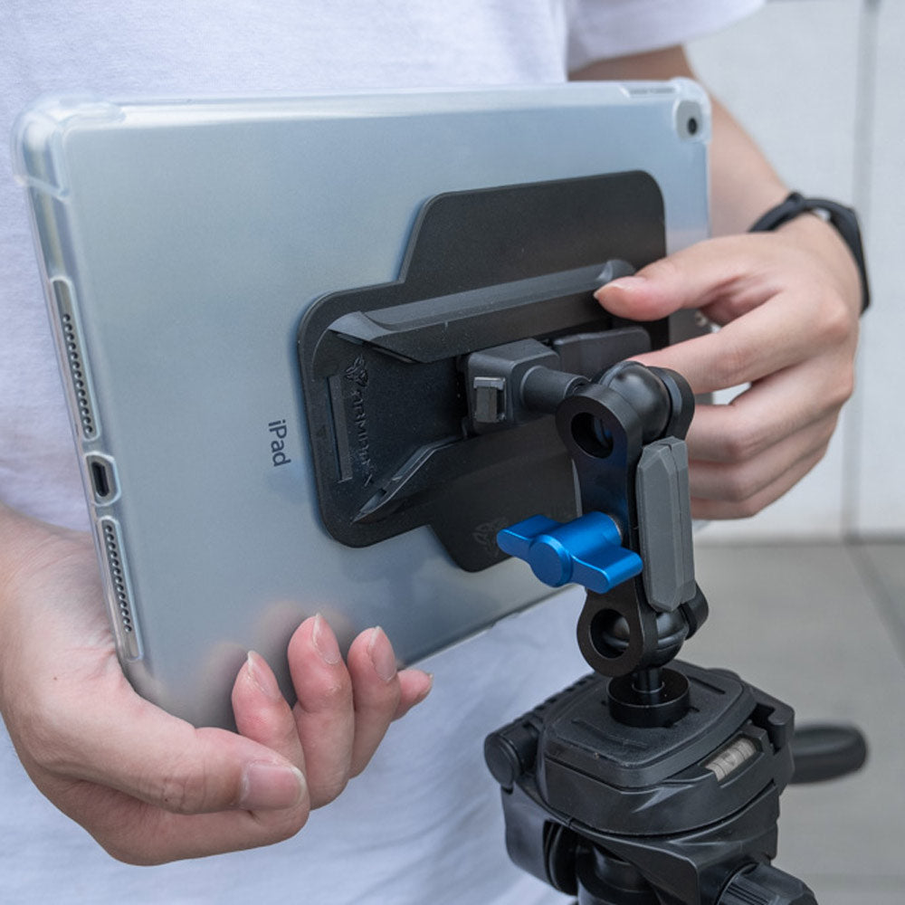 ARMOR-X iPad Pro 12.9 ( 1st / 2nd Gen. ) 2015 / 2017 case with X-mount system to mount the tablet to the device you want.