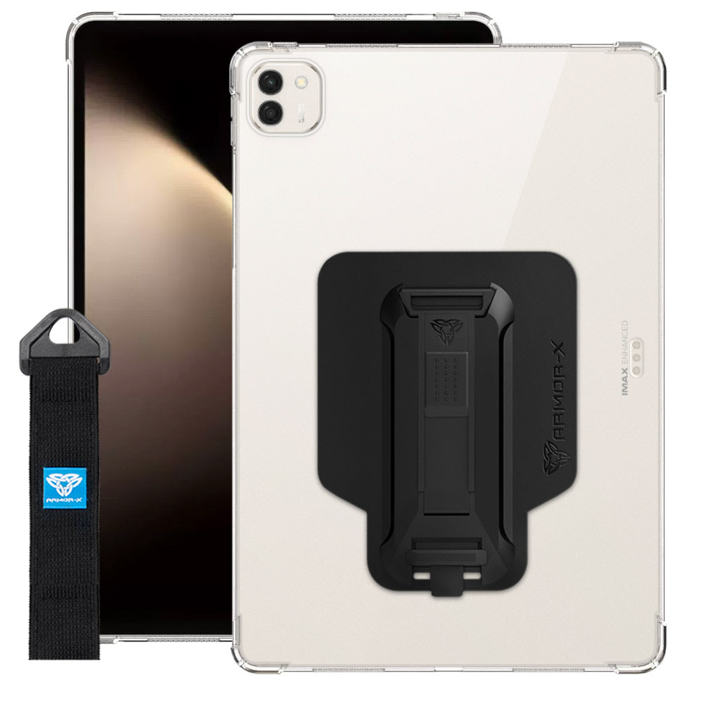 ARMOR-X Honor MagicPad 3 ( CGA-W00 ) shockproof case, impact protection cover with hand strap and kick stand. One-handed design for your workplace.