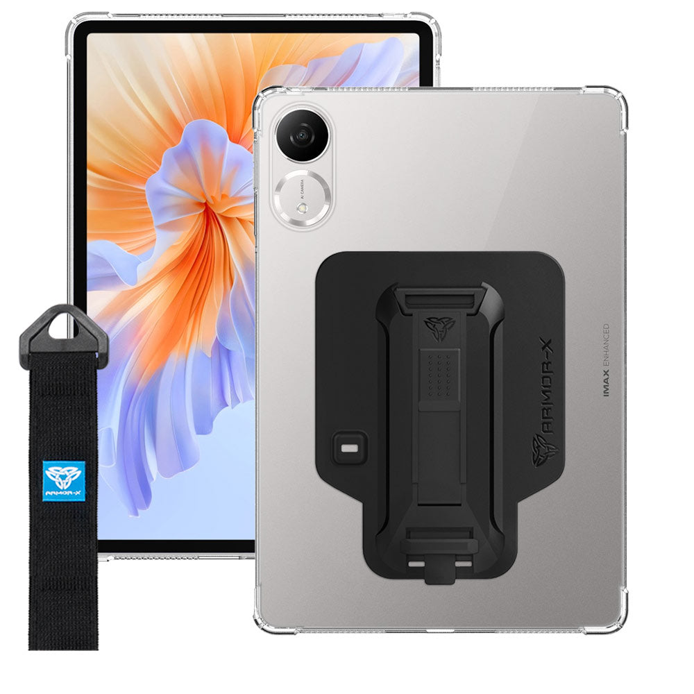 ZXS-HR-V9 | Honor Pad V9 ( ROL-W00 ) | 4 corner protection case w/ hand strap kick stand & X-mount