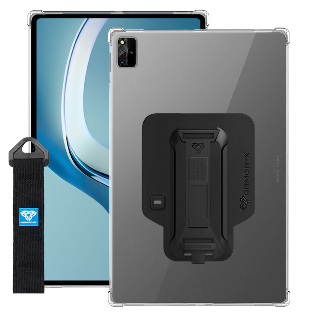 ZXS-HW-MTPP-WGR | Huawei MatePad Pro 12.6 (2021) WGR-W09 / W19 / AN19 | 4 corner protection case w/ hand strap kick stand & X-mount