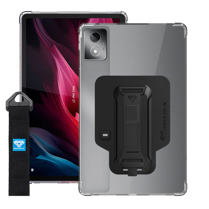 ZXS-LN-K11PL | Lenovo Tab K11 Plus TB352 | 4 corner protection case w/ hand strap kick stand & X-mount