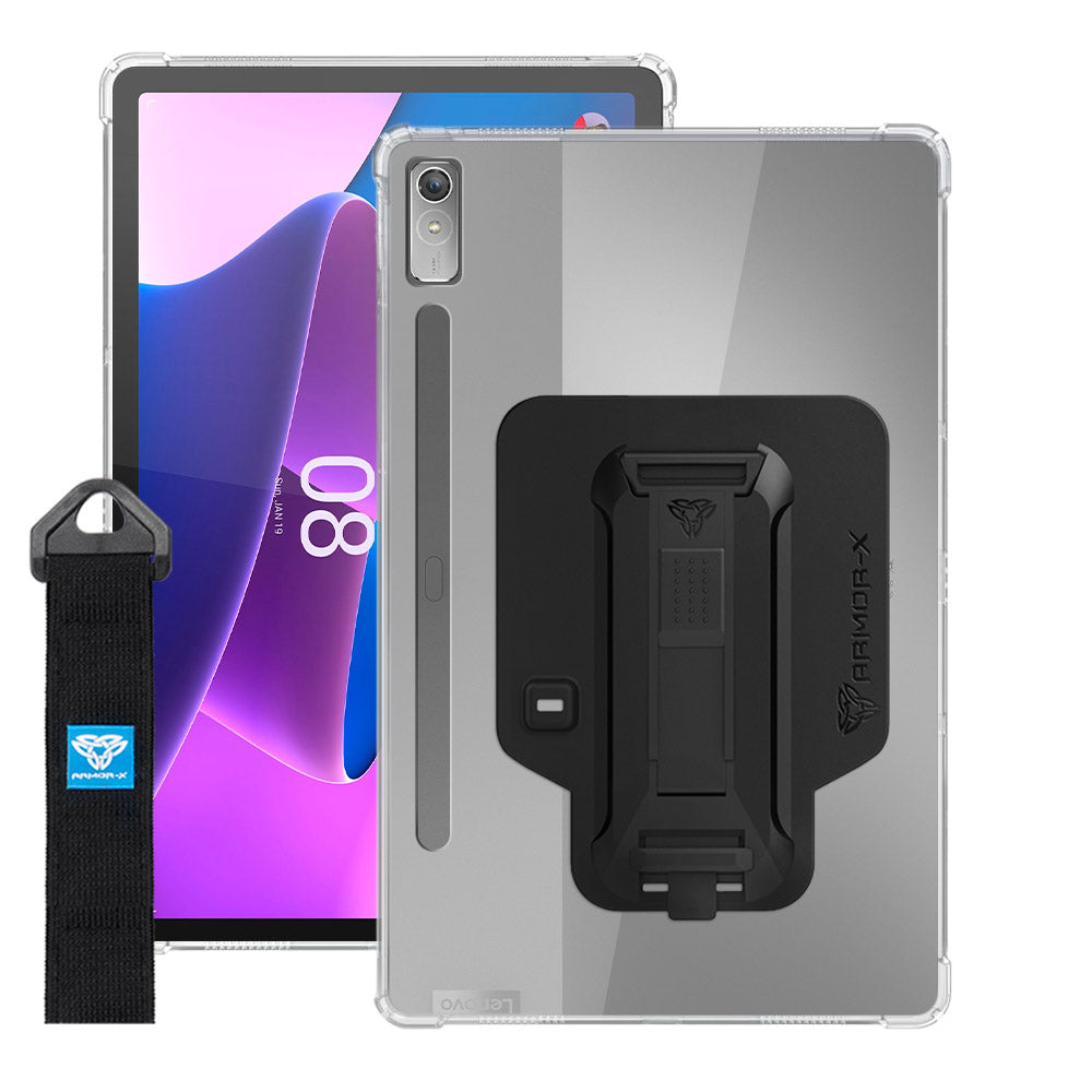 ZXS-LN-P11PRO2 | Lenovo Tab P11 Pro Gen 2 TB132FU | 4 corner protection case w/ hand strap kick stand & X-mount