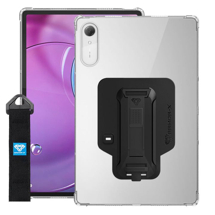 ZXS-LN-TB390 | Lenovo Idea Tab Pro (Gen 2) TB390 | 4 corner protection case w/ hand strap kick stand & X-mount