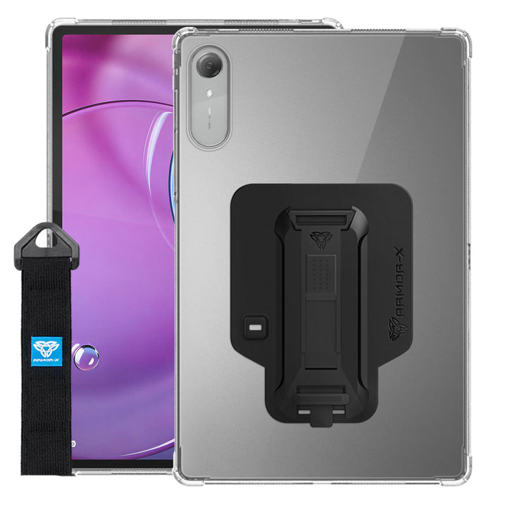 ZXS-LN-TB390 | Lenovo Idea Tab Pro (Gen 2) TB390 | 4 corner protection case w/ hand strap kick stand & X-mount