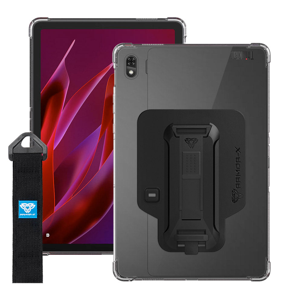 ZXS-LN-X11 | Lenovo ThinkTab X11 (Gen 1) TB353 | 4 corner protection case w/ hand strap kick stand &amp; X-mount